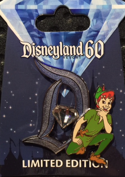 Diamond D Peter Pan Pin