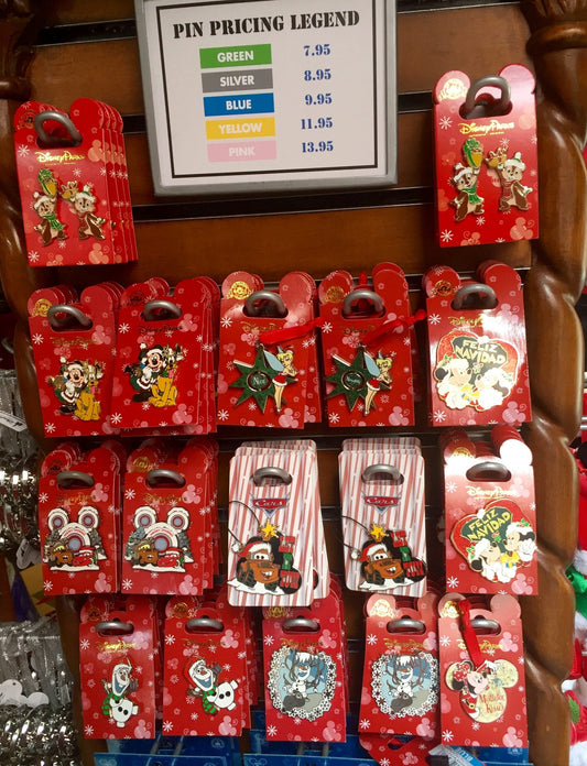 Holiday 2015 Disney Pins