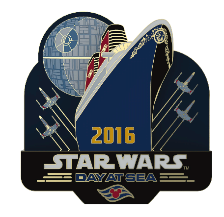 Star Wars Day at Sea 2016 Logo Pin
