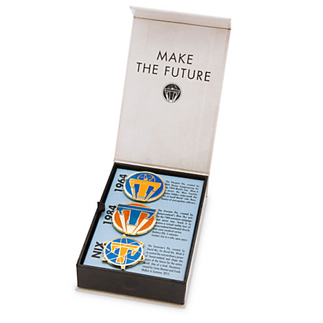 Tomorrowland Movie Pin Set - Disney Store