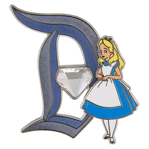 Disneyland 60 Alice in Wonderland Pin