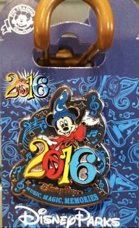 Sorcerer Mickey 2016 Pin