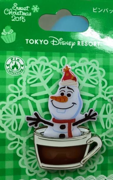 Tokyo Disney Resort Olaf Christmas Pin
