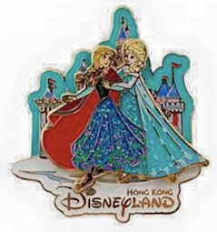 Christmas Frozen Pin 2015 - Hong Kong Disneyland