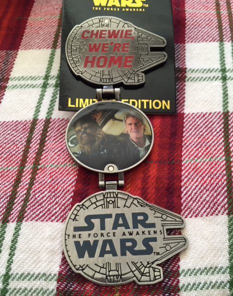 Disney Parks Surprise Star Wars Chewie We're Home Pin