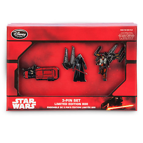 Disney Store The Force Awakens LE Pin Set