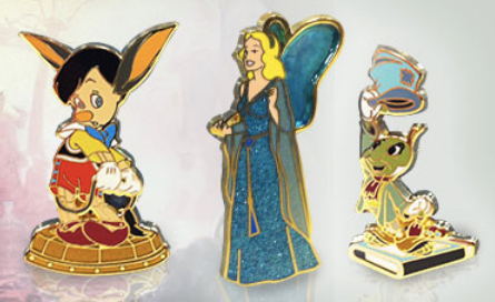 Pinocchio Pin Set