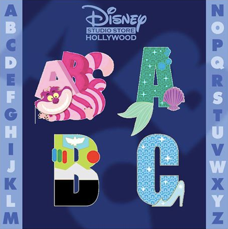DSSH Alphabet Pin Series 1