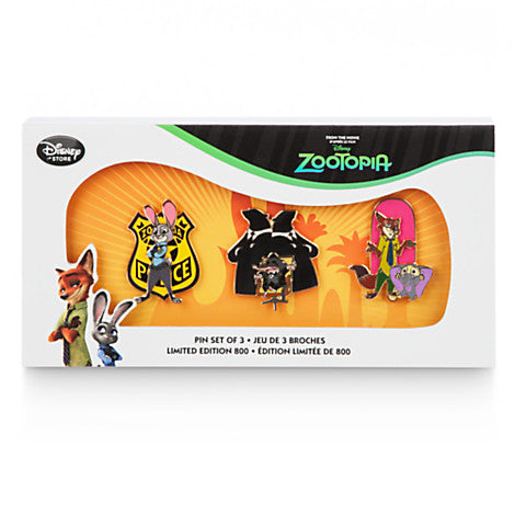Disney Zootopia Pin Set