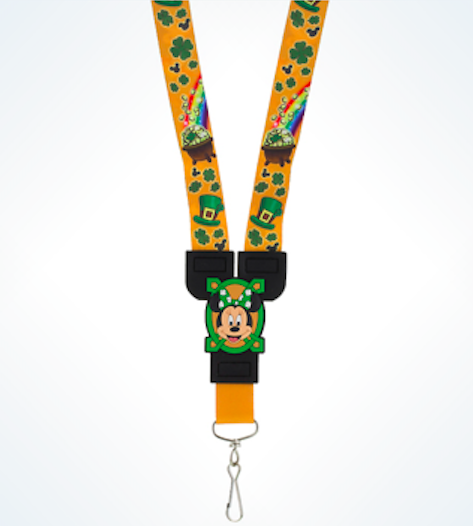 Minnie St. Patrick's Day Lanyard 2016