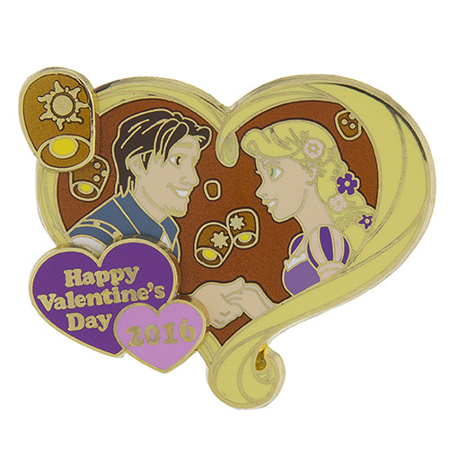 Tangled Valentine's Day 2016 Disney Pin