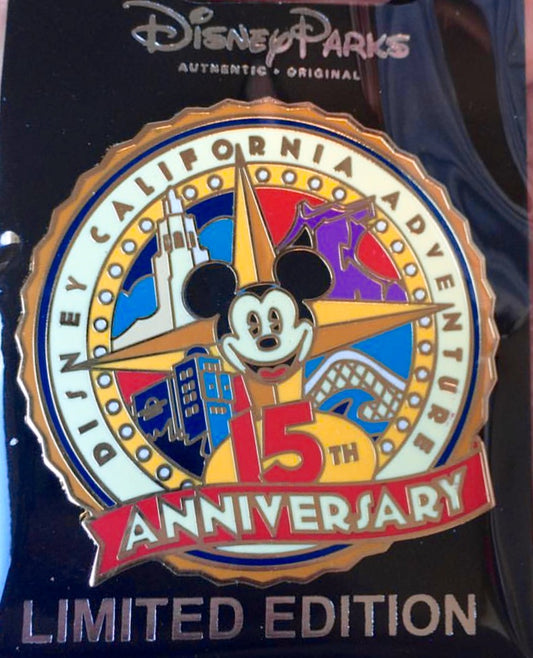 Cast Member LE DCA 15th Pin