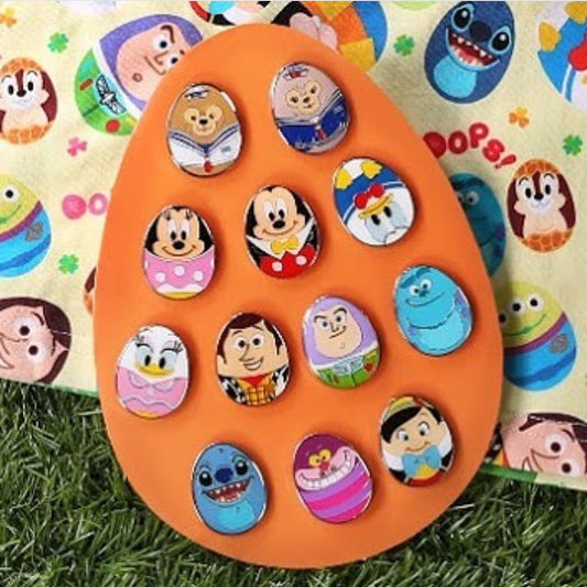 Hong Kong Disneyland Easter 2016 Egg Pins