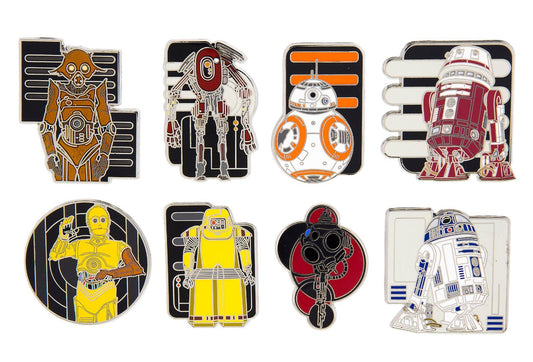 Star Wars Droid Mystery Pin Set