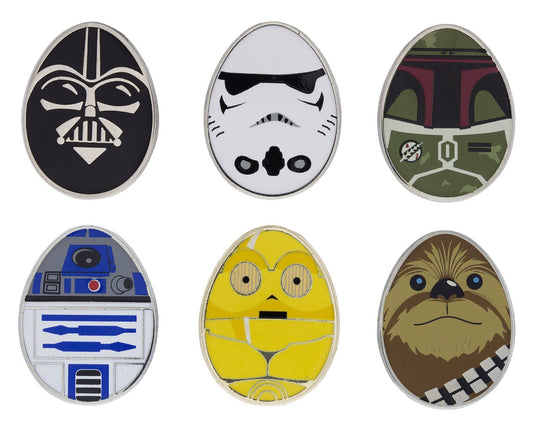 Star Wars Mini Egg Pin Set