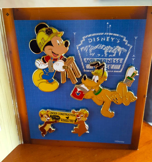 Wilderness Lodge Construction Pin Set