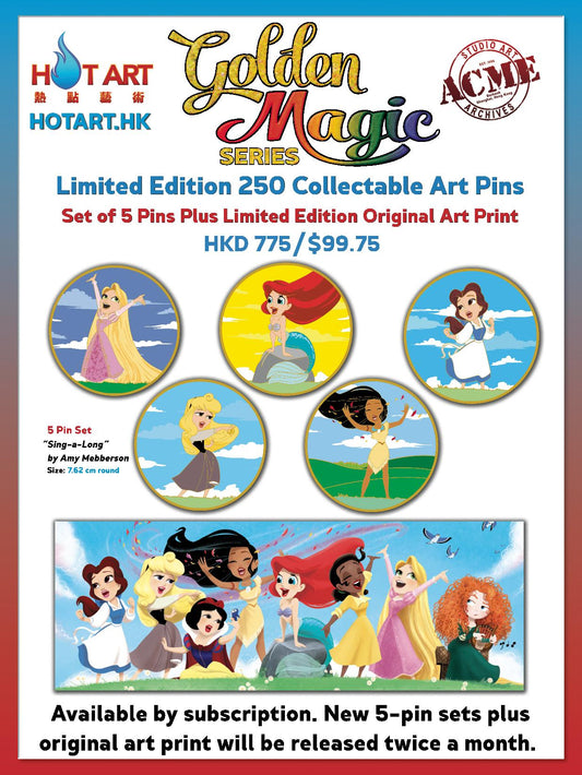 New ACME Golden Magic Pin Series