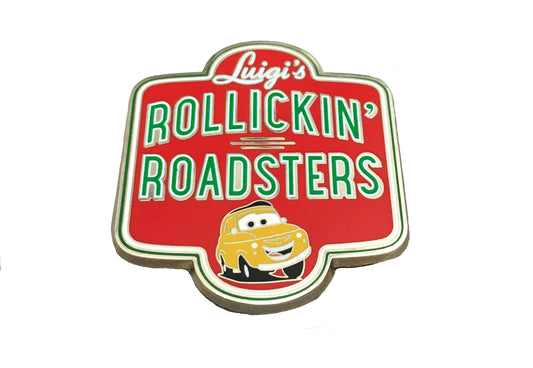 Luigi's Rollickin' Roadsters Pin