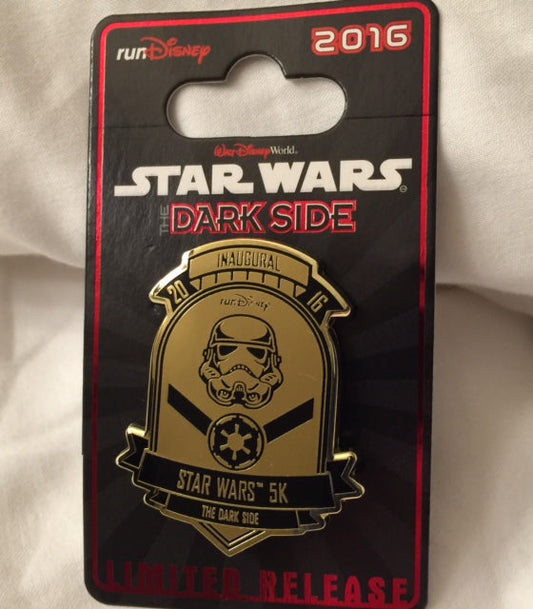 Star Wars 5k Dark Side Pin