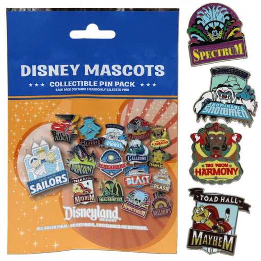 Disney Mascots Mystery Pin Pack