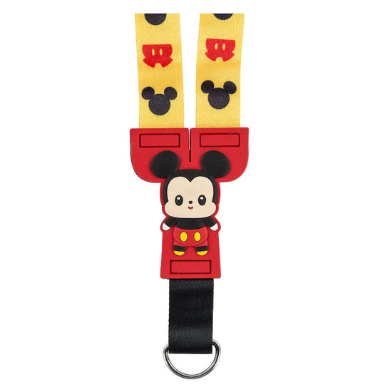 Mickey Cutie Lanyard Close Up