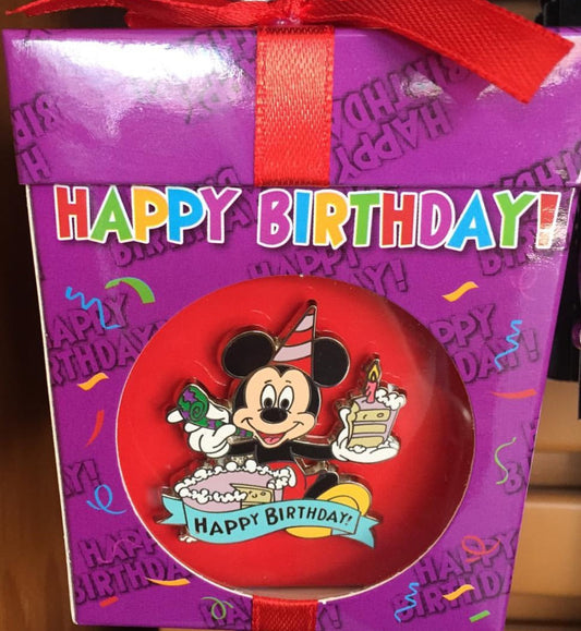 Mickey Mouse Birthday Disney Pin 2016