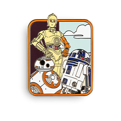 Star Wars The Force Awakens Droid Pin