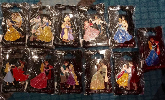 WDI Princess Couple Pins 2016