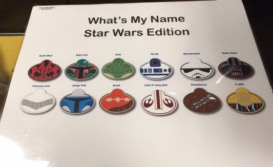 What's My Name Star Wars Pin Collection