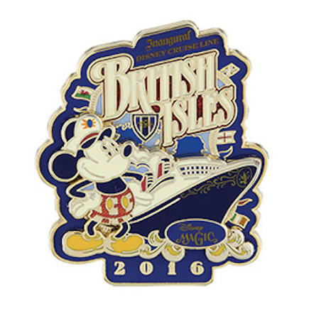 DCL British Isles 2016 Pin