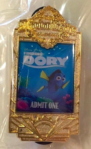 Finding Dory Ticket Pin