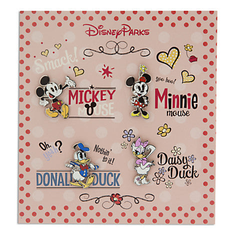 Mickey Mouse Shorts Booster Pin Set