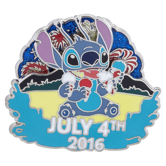 Stitch July 4th 2016 Disney Pin