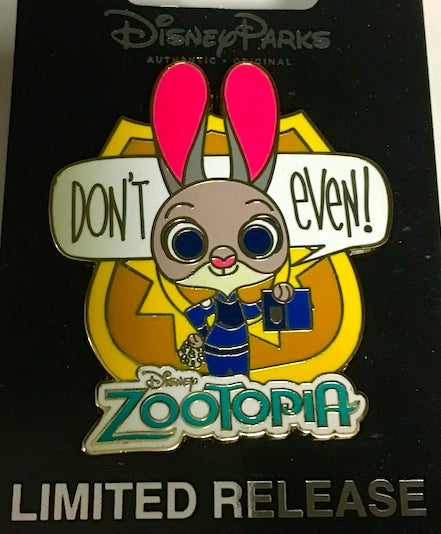 Zootopia Cast Member Pin