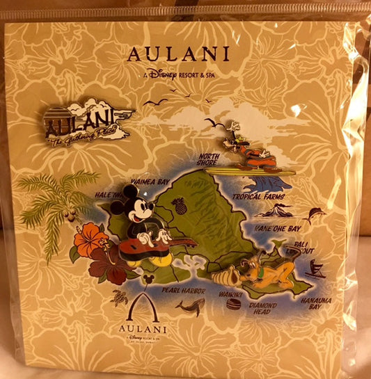 Aulani Booster Pin Set 2016
