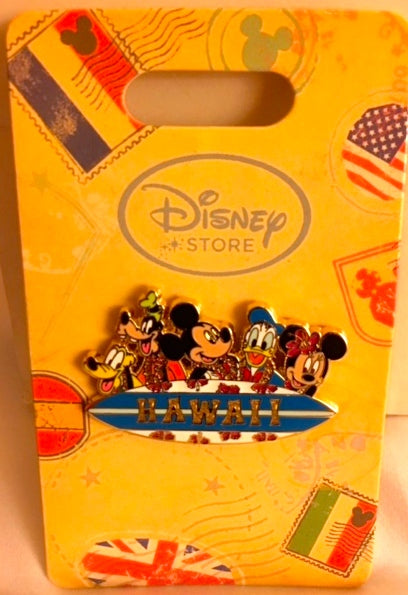 Fab Five Hawaii Disney Pin 2016