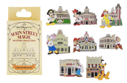 Main Street Magic Mystery Pin Collection