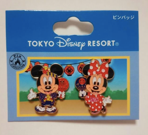 Natsu-matsuri Tokyo Disney Pin 2016
