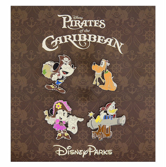 Pirates of the Caribbean Character Pins