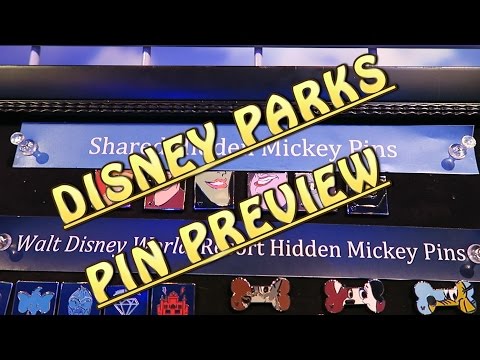 Pin Previews from Pixar Party