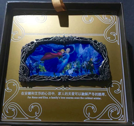 Frozen Mural Pin - Shanghai Disney Resort