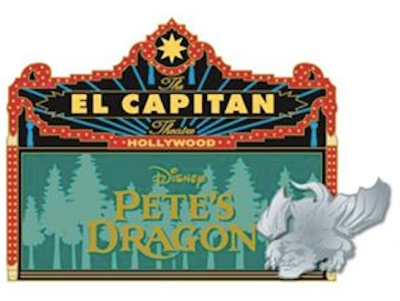 Pete's Dragon Marquee Pin