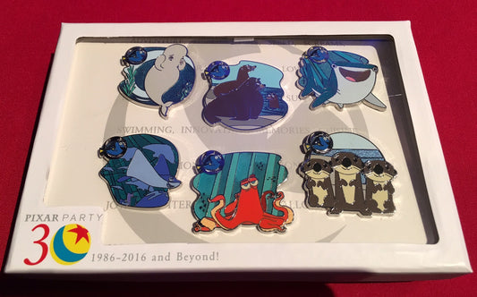 Pixar Party Scavenger Hunt Pin Set