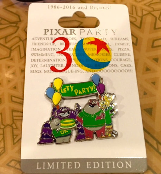 Pixar Party Welcome Gift