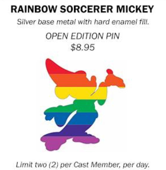 WDI Rainbow Sorcerer Mickey Pin