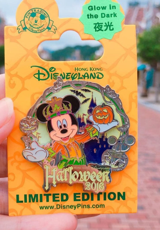 Mickey Mouse Hong Kong Halloween 2016 Disney Pin
