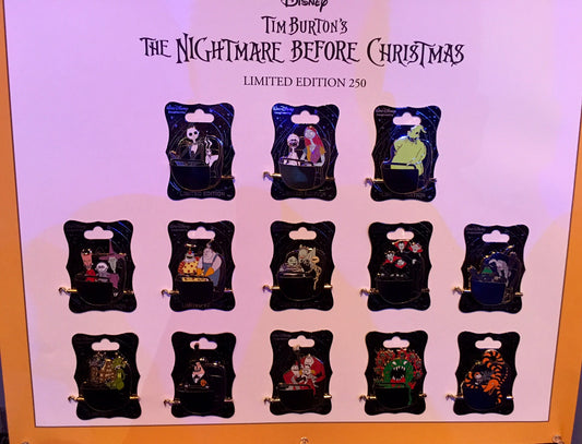 Nightmare Before Christmas Haunted Mansion Pins