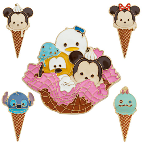 Mickey Mouse and Friends Tsum Tsum Pin Set