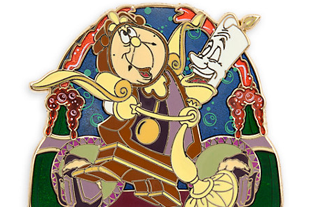 Disney Store Beauty and the Beast 25th Anniversary Pin