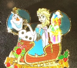 Hong Kong Disneyland Holiday 2016 Pins